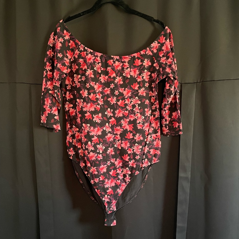 Express off the shoulder bodysuit